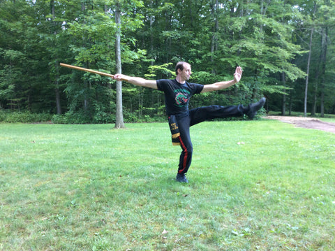 Baton: Tien Shan Mei Kun from Plum Blossom Style