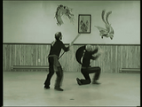 Staff (Bo): Two Monks Fight to Demonstrate Their Skills (Erh Ho Shang Cheng Ming T'a Pen Shih) from 5-Family System (2-Man Set)