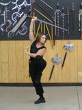Straight Sword: Moves like a Willowleaf in the Wind Straight Sword (Pao Chien Tung Ru Liu Yue Tsai Feng) from Northern 5-Animal Shaolin